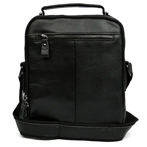 Шкіряна чоловіча сумка через плече та з ручкою Bexhill 26х22х9 см sum0028326 - фото 2