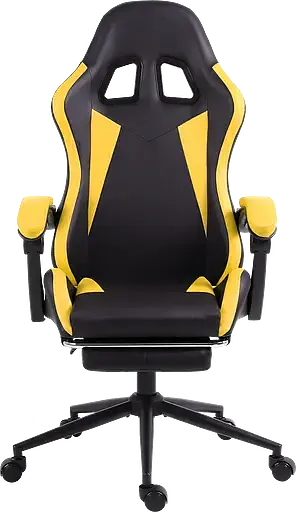 Геймерское кресло GT Racer черное с желтым (X-2323 Black/Yellow) - фото 5