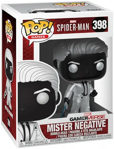 Фігурка Funko Pop Людина Павук Містера Негатив Spider Man Mister Negative 10 см SМ MN 398 - фото 4