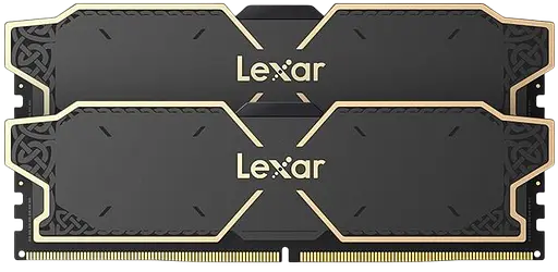 Оперативная память Lexar 32GB (2x16GB) DDR5 6000MHz Thor Black (LD5U16G60C38LG-RGD) - фото 1