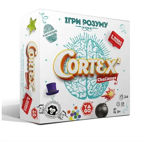 Настольная игра YaGo Кортекс 2 (Cortex 2 Challenge) (укр.) (101012918) - фото 1