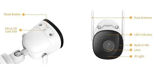 IP-камера IMOU Bullet 3C 3МП (IPC-S3EP-3M0WE) - фото 6