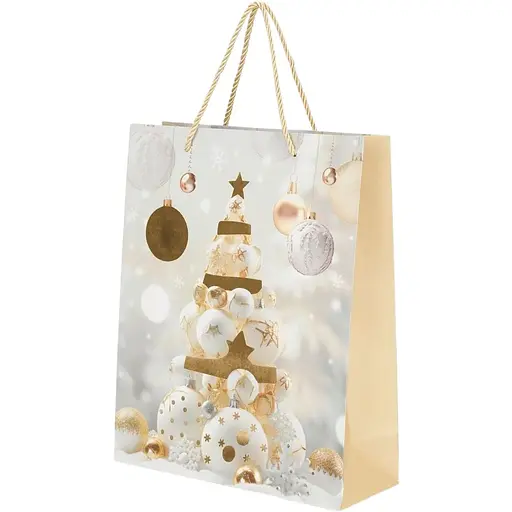 Пакет подарунковий новорічний Ялинка YY050923 Різнокольоровий (NY) - фото 1