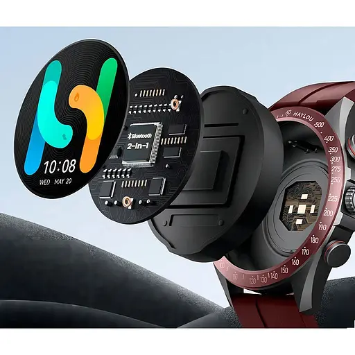 Смарт-годинник Haylou Solar Pro LS18 Brown [149917] - фото 3