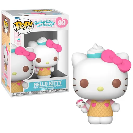 Коллекционная  фигурка   Funko Pop Хеллоу Китти  Hello Kitty 10 см FP HK 99 - фото 1
