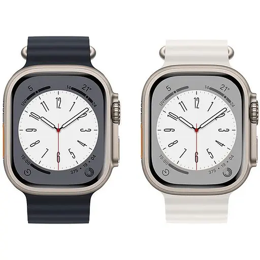 Ремінець Hoco iWatch WA12 Original series marine double buckle silicone strap (38/40/41 мм) Black - фото 8