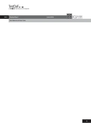 TestDaF Musterprufung 4. Heft mit Audio-CD. Deutsch als Fremdsprache - фото 9