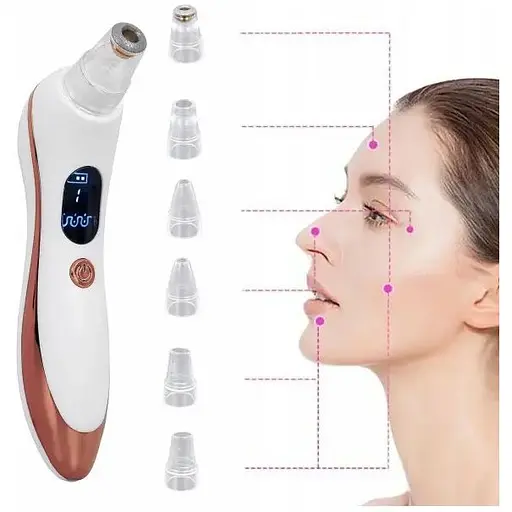 Очисник шкіри BS-810 від чорних цяток вакуумний - фото 6