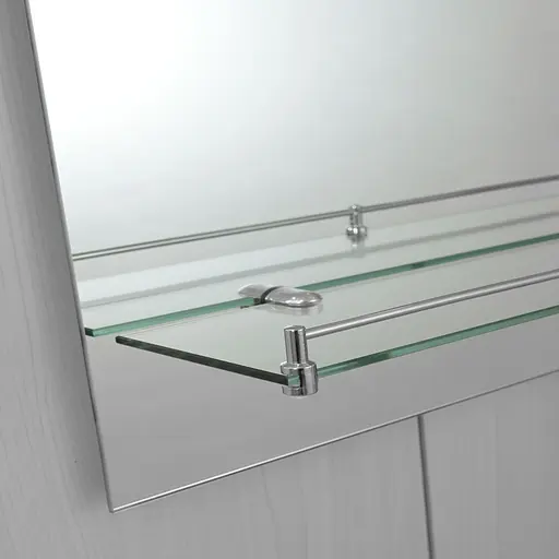 Дзеркало настінне Zerix Laguna MRZ03-500x700x110 прямокутне з дугоподібним верхом та полицею ZX5622 - фото 7