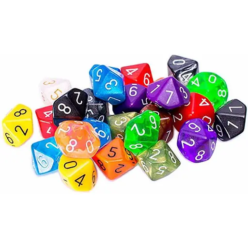 Настольная игра Games 7 Days Кубик игральный D10 , 1 шт. (g7dD10) - фото 1