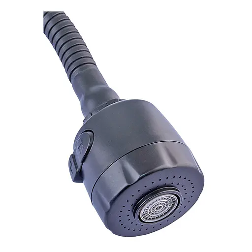 Змішувач для кухні Mixxus SOK-011 з рефлективним виливом MI6016 Чорний матовий - фото 4