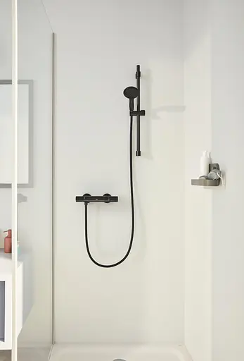 Душовий гарнітур Grohe QuickFix Vitalio Start 2 види струменя 110 279482431, Чорний матовий - фото 7