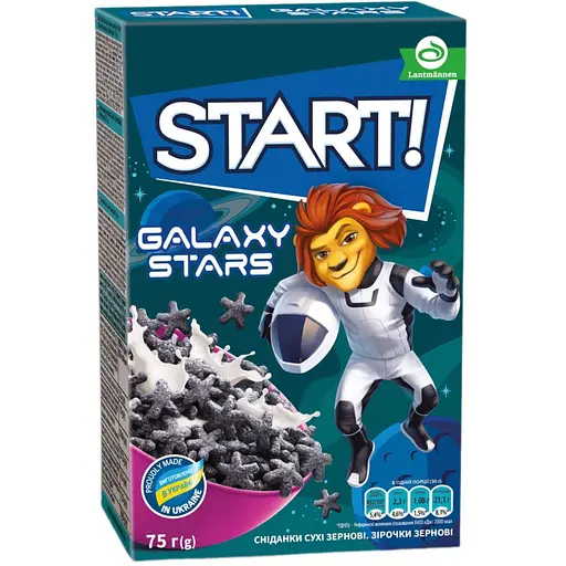 Сніданок зерновий Start Зірочки 75 г (917894)