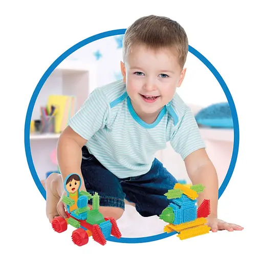 Конструктор Dede Cactus Парк розваг 100 елементів (3315) - фото 4