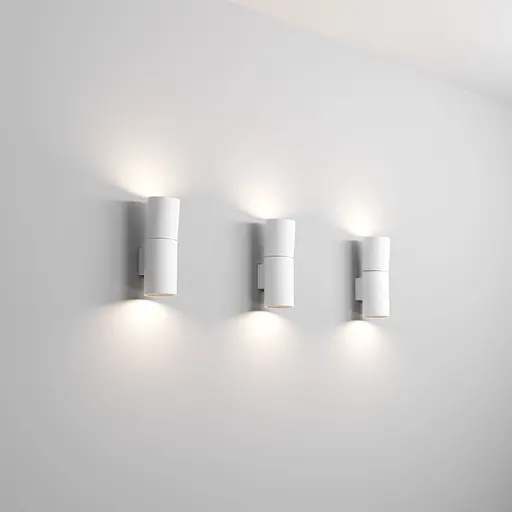 Настенный светильник Skarlat RWLB091 2x5W WH+BK 4000K - фото 3