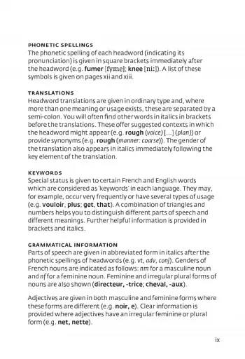 Collins Gem French Dictionary 12th Edition - фото 3