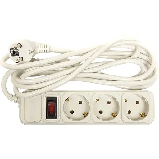 Сетевой фильтр PowerPlant 3 м 3 розетки евростандарт PPSA10M30S3