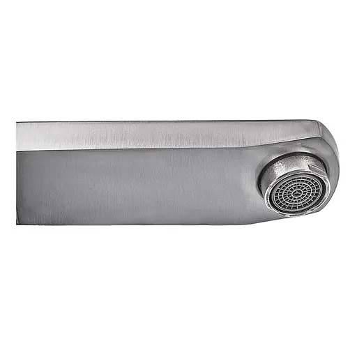 Смеситель для умывальника Armata Kub-001 нержавеющая сталь CH6491 Нержавеющая сталь - фото 4