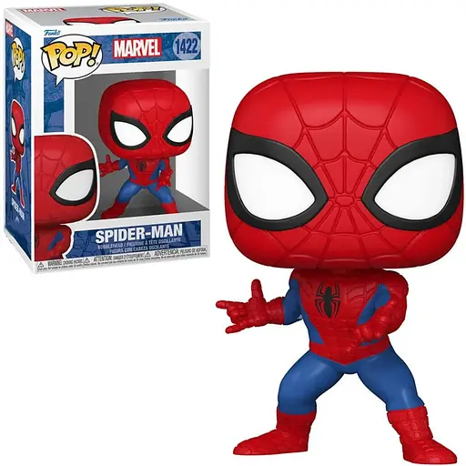 Коллекционная фигурка Funko Pop Марвел Человек-паук Marvel Spider-Man 10 см SM M 1422 - фото 1
