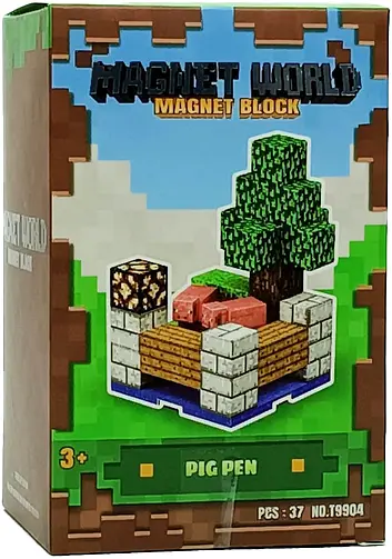 Набор игрушечный магнитный, T9904, с магнитными животными, 8.3x7.4x13 см