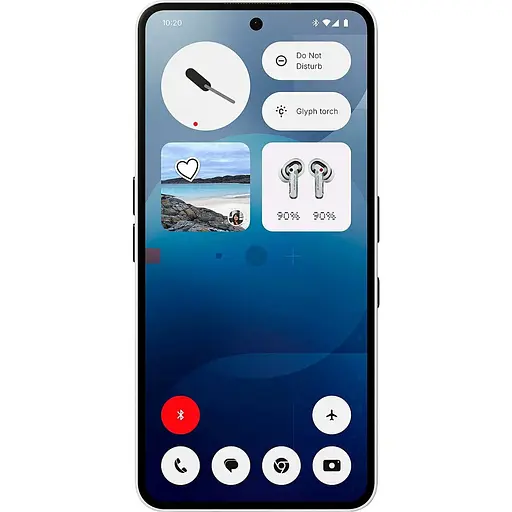 Смартфон Nothing Phone (3a) 8/128GB White - фото 2