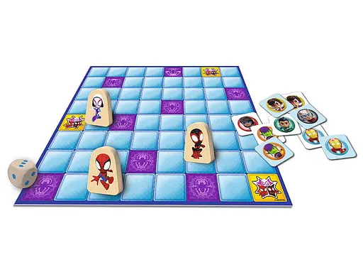 Настольная игра Trefl Квесты для героев. Дисней: Человек-паук (Hero Quest. Disney: Spidey and his Amazing Friends) (02436) - фото 3