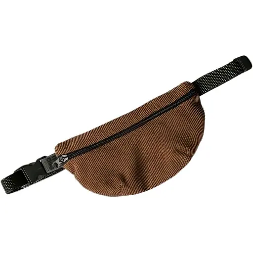 Сумка-бананка Hat-Dog для собак L-XL вельвет шоколадна 397 - фото 1