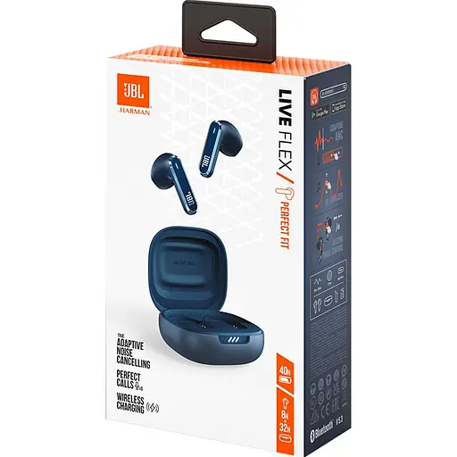 Наушники JBL TWS Live Flex Blue (JBLLIVEFLEXBLU) - фото 10