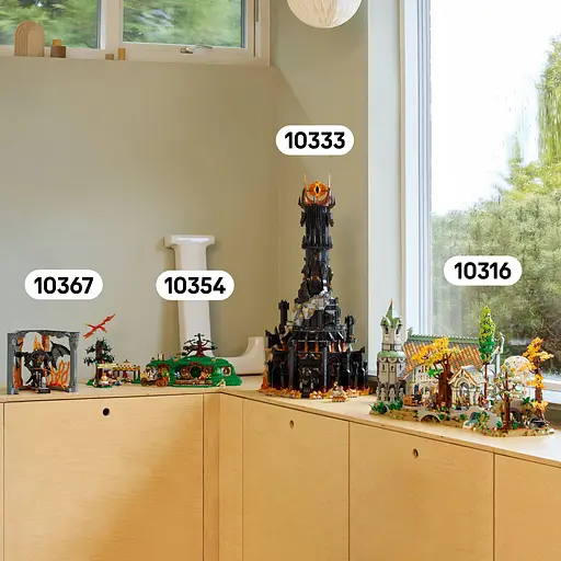 Конструктор LEGO Icons Властелин колец: Балрог. Книжный уголок 1201 деталь (10367) - фото 20