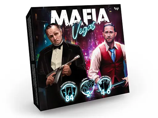 Розважальна гра Mafia, Vegas (російською), Danko Toys
