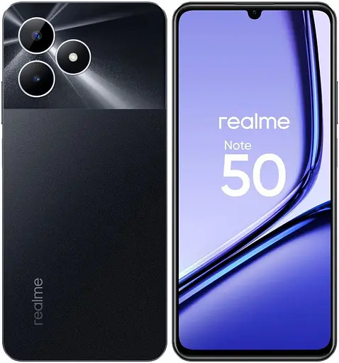 Смартфон Realme Note 50 4/128GB Midnight Black