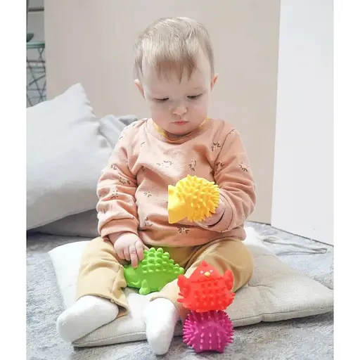 Набір пищалок "Тварини" Bambi 628-5 з шипиками - фото 4