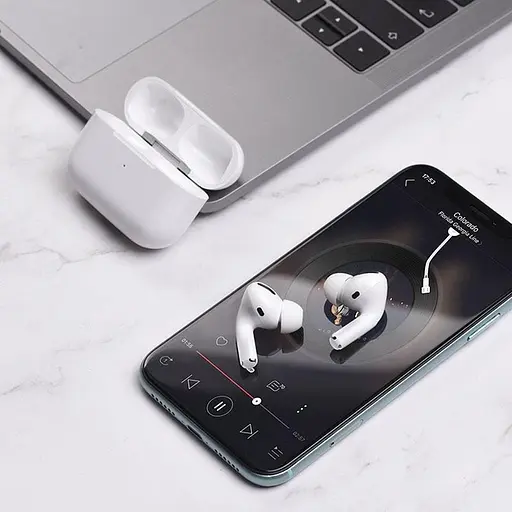 Бездротові навушники Bluetooth Hoco EW04 White - фото 5