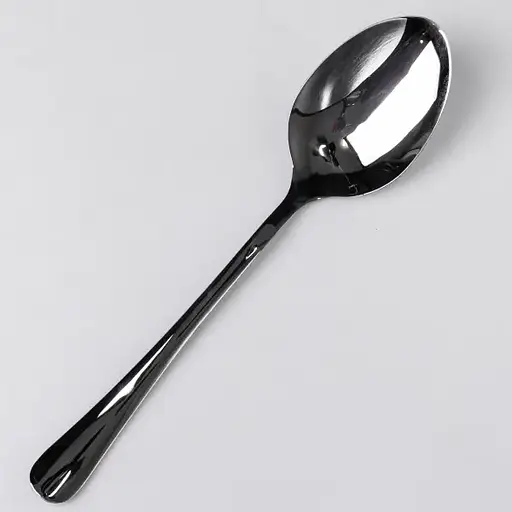 Ложка сервировочная Yiwu из нержавеющей стали хром 26 см столовый прибор сервировка посуда кухонный аксессуар HP-16978-20 - фото 1