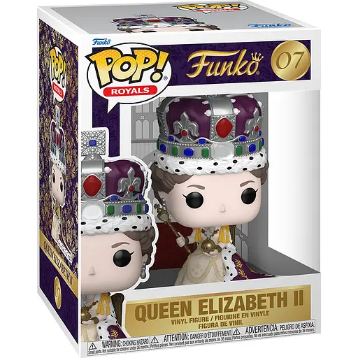 Игровая фигурка Funko Pop! Funko Queen Elizabeth II (91873) - фото 2
