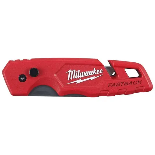 Ніж будівельний Milwaukee Fastback трапецевидний складаний 18 мм зі зберіганням лез (4932471358) - фото 4