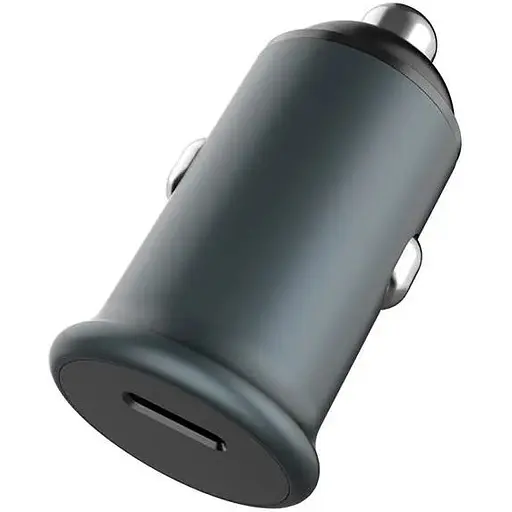 Автомобільний зарядний пристрій ColorWay (1USBx3A, 20W) Power Delivery Port Gray (CW-CHA028PD-GR) - фото 2