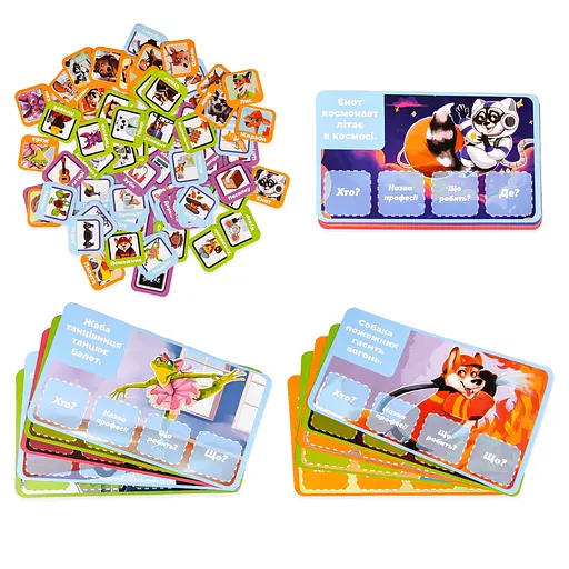 Настільна гра Strateg Майстри речень (30682) - фото 2