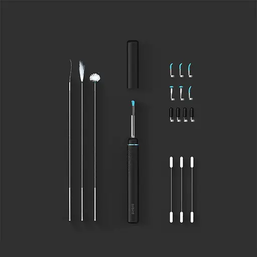 Умная ушная палочка Xiaomi Bebird M9 Pro Black (44573) - фото 4