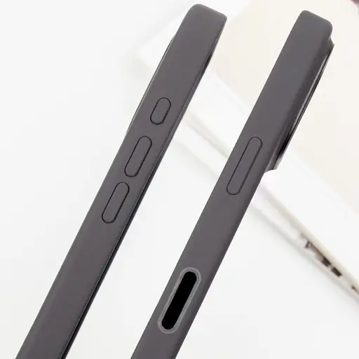 Чехол Epik Silicone case AAA с Magsafe и анимационной кнопкой для Apple iPhone 16, 6.1 Stone Grey - фото 6