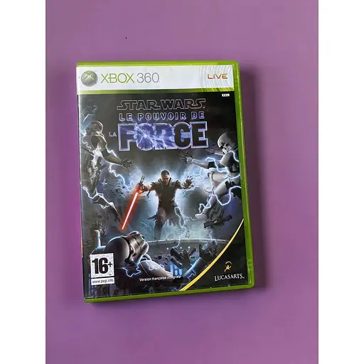 Диск с игрой на Xbox 360 лицензия Star Wars: The Force Unleashed II, игра на Xbox 360 Star Wars: The Force