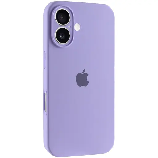 Чохол Epik Silicone Case Full Camera Protective AA для Apple iPhone 16, 6.1 Бузковий/Dasheen - фото 1