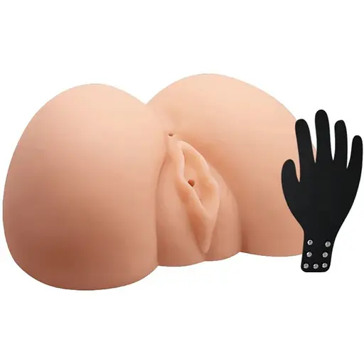 Мастурбатор Вагина и анус с двойной вибрацией Crazy Bull-Judy Vibrating, BM-009095Z-1, Телесный - фото 6