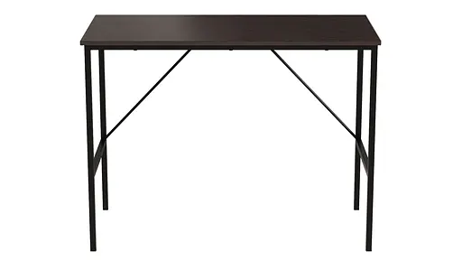 Стол письменный Line Тайм Ferrum-decor 750x1000x500 Черный металл ДСП Венге Магия 16 мм (FRD-106159) - фото 5