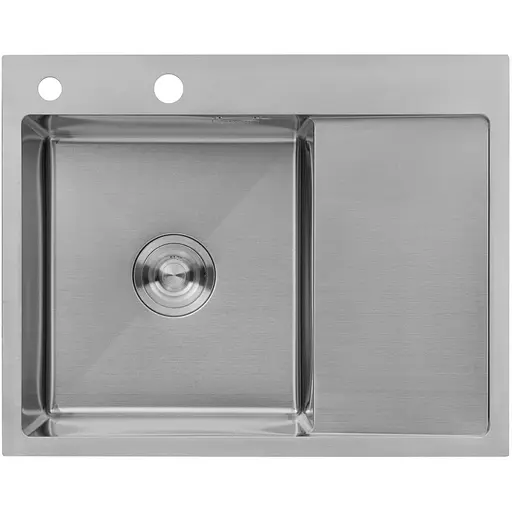 Кухонная мойка Kroner KRP Gebürstet - 6350LHM (3.0/1.0 мм) (CV031320) - фото 1