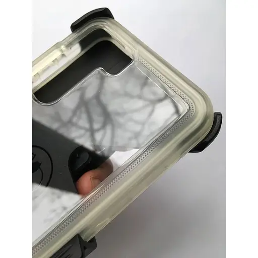 Противоударный чехол с клипсой Pelican Voyager Samsung Galaxy S21 FE 5G (6.4 ) Clear аналог OtterBox Defender - фото 5