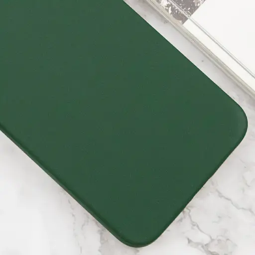 Чохол Silicone Cover Lakshmi (AAA) для Xiaomi Redmi Note 13Pro+ Зелений / Cyrus Green - фото 3
