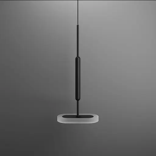 Підвісний світильник Babich Studio FOG 210 Black (RAL 9005) - фото 1