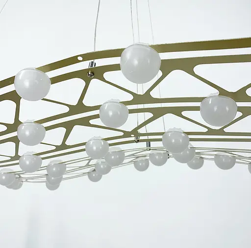 Удлиненная дизайнерская люстра Bethel Line.F TG 01L - фото 6