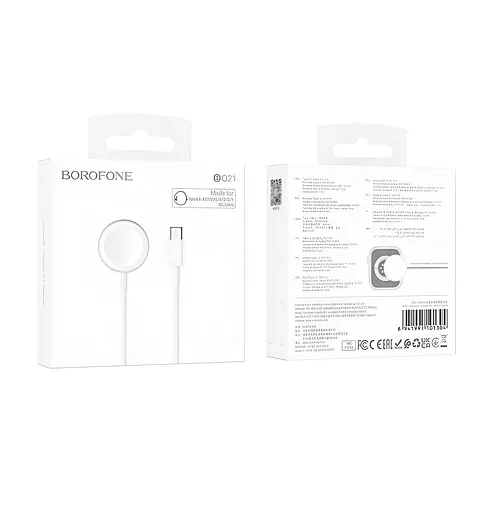Зарядний бездротовий пристрій Borofone BQ21 iWatch Wireless для годинника Apple - фото 4